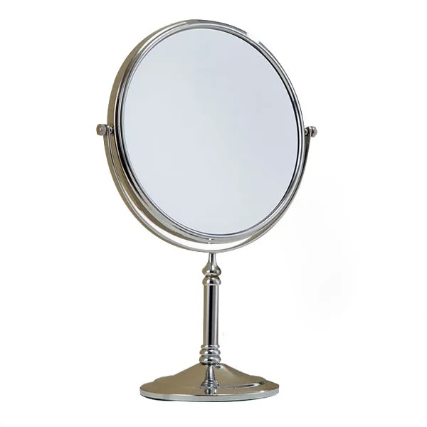 HS-726A DESKTOP MAGNIFYING MIRROR SILVER 6"